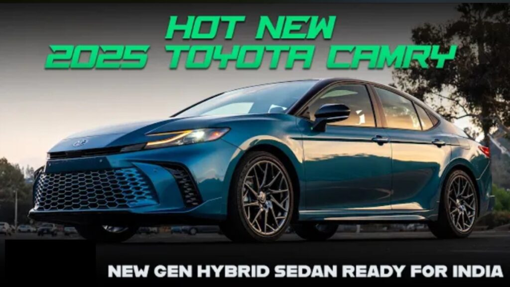 2025 Toyota Camry Hybrid Launching Soon: Redefining Comfort and Performance